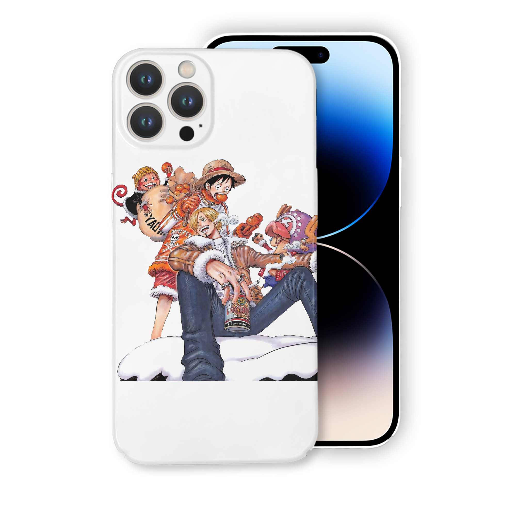 （画像用） ワンピース サンジ ONE PIECE Sanji 【iPhone 14シリーズ対応】ハードケース